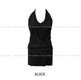 Heid Halter Layer Long Sleeveless