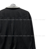 Ille Stripe Color Matching Shirt