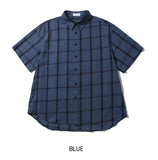 Pig Dying Check Short Sleeve Shirt
