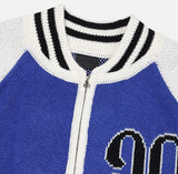 90 Stadium Two-Way Knit Zip-Up