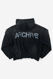 Archive dyeing crack overfit hoodie