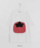 Knitly Embroidered Tomato Short Sleeve Tee