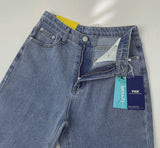 Banding Span Loose Bootcut Fit Denim Pants