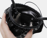 Rose Leather Bokjori Crossbody Bag