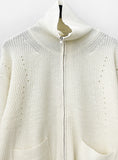 Rao High-neck Knitwear Zip-up