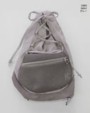 Yar Nylon Ballet Core Strap Mesh Pocket String Backpack