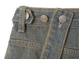 Rich Strap Bijou Bermuda Denim