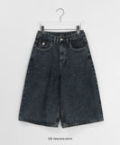 Pallid Pocket Denim Bermuda Pants