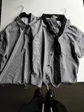 [ MADE / Tie Set ] Silk Stripe Classic Shirt Short Sleeve Version