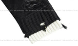 Double layered damage knit