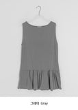 Hochimi Frill Layered Sleeveless