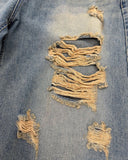 Grunning Vintage Damage Bermuda Pants
