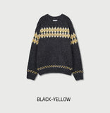 (UNISEX) Merry Winter Wool Round Knitwear