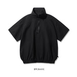 Button Short Sleeve Anorak