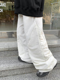 Daiki Banding String Color Matching Fleece Pants