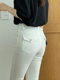 Return Back Pocket Stretch Bootcut Pants