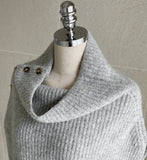 Fogni Button Polar Cape Warmer