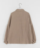 Teluko Round Collar Pocket Shirt