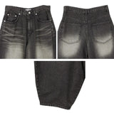 Pelo Browntin Balloon Denim Pants