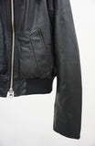 two way papaer leather jumper