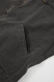 Scaddan pigment zip-up work jacket