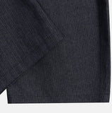 Ben's Herringbone Curved Balloon Denim Pants