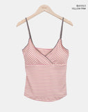 Popteen Striped Sleeveless Cap
