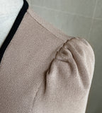 Danish Color Matching Puff Knit
