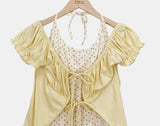 Cont Halter Short Sleeve T-shirt