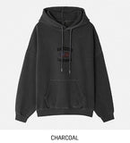 California american flag embroidery pigment hoodie
