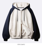 Nova Overfit Raglan Hood Zip-Up