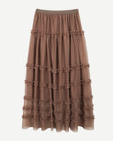 Ramu Tiered Long Skirt