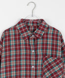 Luweni Check Over Shirt