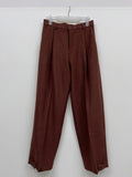 [unisex/FW] Adjust One-Tuck Wool Wide Slacks