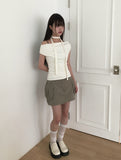 [Underpants] Glen Cargo Mini Skirt