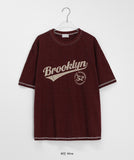 [unisex] Muho Printing Over Short Sleeve T-shirt