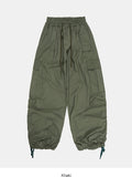 Trudy pintuck balloon wide shirring cargo pants