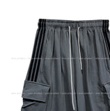 Color Track Big Pocket Bermuda Pants