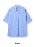 Kio Pigment Oversized Short-Sleeved Shirt