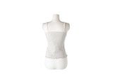 Claire Flower Lace Wave Sleeveless