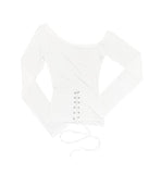 Wrap Set Corset One-Off Shoulder Top