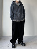 Vintage Dying Hood Zip-Up