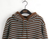 Nakita Stripe Hooded Knit