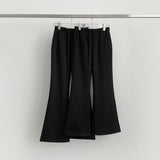 High-quality spring to fall bootcut banding pants
