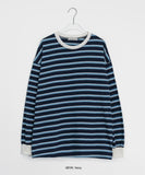 Tokumo Stripe Over Long Sleeve Tee