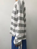 STRIPE CROP KARA T