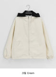 Kenk Layered Over Hood Blouson Jumper