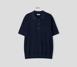 Ice Silk Collar Knit