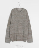 [unisex] Konde Bokashi Round Over Knit