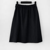 Ozu Pleats Midi Skirt